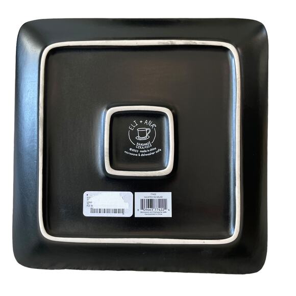 Eli + Ana Halloween HOCUS POCUS HAUNTED PUMPKIN Ceramic Salad Plates 4pc NEW - Picture 7 of 13